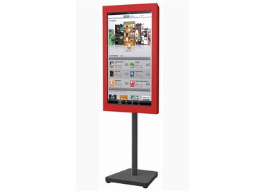 32 система Signage LCD цифров дюйма, Semi напольная стойка рекламы Signage цифров