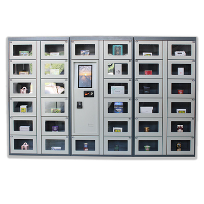 Автомат цветка торгового центра больницы автоматический с прозрачной Refrigerated полкой системой Humidification