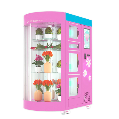 Автомат шкафчика цветка рефрижерации обслуживания собственной личности с Wifi 19 дюймов