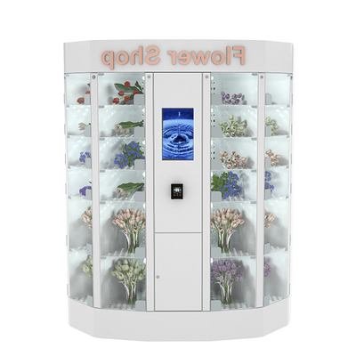 Автомат 240V шкафчика свежего цветка с Refrigerate система охлаждения