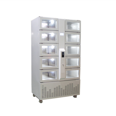 Умный замороженный Refrigerated охлаженный шкафчик для ресторана супермаркета