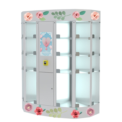 Автомат свежего цветка букета с взаимодействующим шкафчиком экрана касания 22Inch Refrigerated