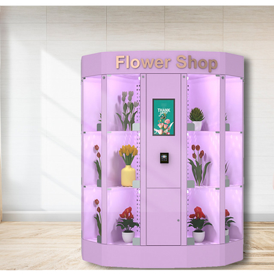 Флористический шкафчик торгового автомата цветка индустрии AC 100 18,5 дюймов - 120V