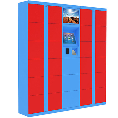 Внешний шкафчик для доставки посылок PIN QR-код для жилых помещений Сеть WIFI из холоднокатаной стали