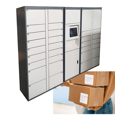 Massive Capacity Parcel Delivery Lockers Electronic Steel With High Durability
