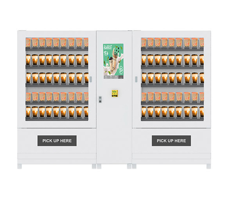 22 Автоматический чайный автомат с холодильником и регулируемыми каналами