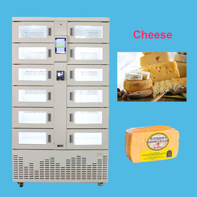 Продажная шкатулка с холодильной комнатной температурой для упакованного сыра