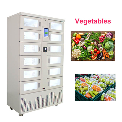 Ферма продает свежие овощи холодильные шкафы торговые автоматы для бизнеса