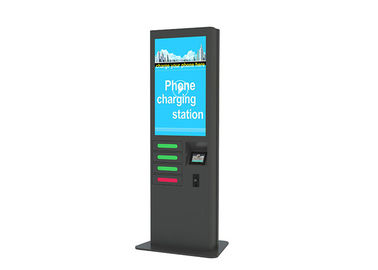 43 Inch LCD Screen Phone Charging Digital Signage Kiosk Various Charging Plugs Available