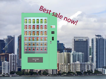 Вариант оплаты Не-касания экрана касания комбинированного автомата стеклянной бутылки овощей салата крытый большой