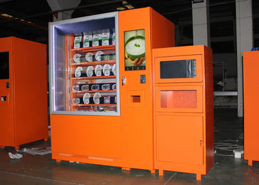 Автомат сэндвича микроволны аэропорта изготовленный на заказ с отчетом о продажах, автоматизированным киоском