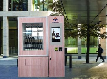 Автомат для улицы, автомат красного вина экрана касания сока