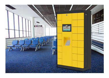 Автобусная станция аэропорта Камера хранения багажа Общественные шкафы с монеткой