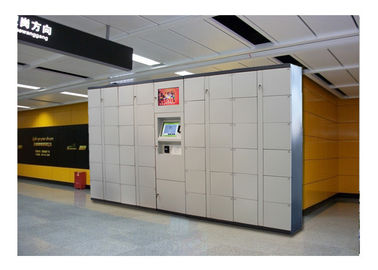 Автобусная станция аэропорта Камера хранения багажа Общественные шкафы с монеткой