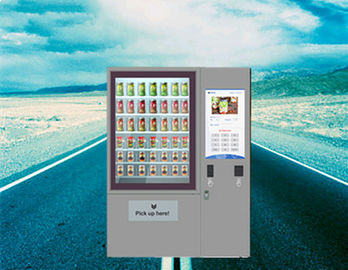Монетка Билл привелась в действие Рефригератед автомат журналов книг печенья пива молока безалкогольного напитка с экраном касания