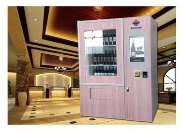 Автоматический автомат бутылки красного вина лифта с системой подъема и транспортера