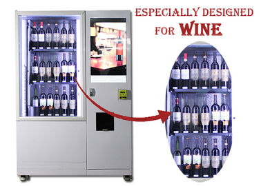 Автоматический автомат бутылки красного вина лифта с системой подъема и транспортера