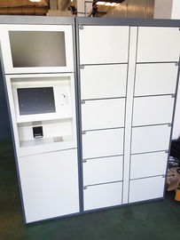 Шкафчики доставки пакета хранения для общины школы с экраном касания и интерфейсами АПИ