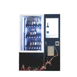 Киоск автомата сока бутылки колы пива вина автоматический с экраном и холодильником касания