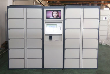 Счеты монеток привелись в действие шкафчик электронного прочного аэропорта шкафчиков багажа дверей хранения металла арендный для публики