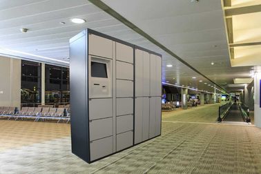 Умные шкафчики КРС электронные общественные арендные арендные с различными языками УИ приборов оплаты для аэропорта