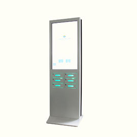 Киоск на открытом воздухе сотового телефона зарядных станций сотового телефона шкафчика общественного поручая для аэропорта