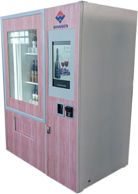 Автомат красного вина автоматический с 22&quot; экран и лифт касания рекламы