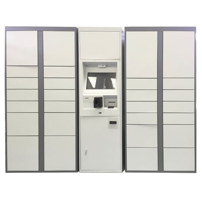 Умные автоматические шкафчики для хранения пакета доставки пакета обслуживания для торгового центра школы супермаркета с блоком развертки кода
