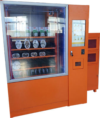 Киоск торгового автомата легкой закускы с выплатой по кредитной карточке Билла монетки и удаленной платформой