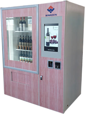 Лифт оборудованный компьютер Ежедневные продукты Торговый автомат с большим рекламным экраном