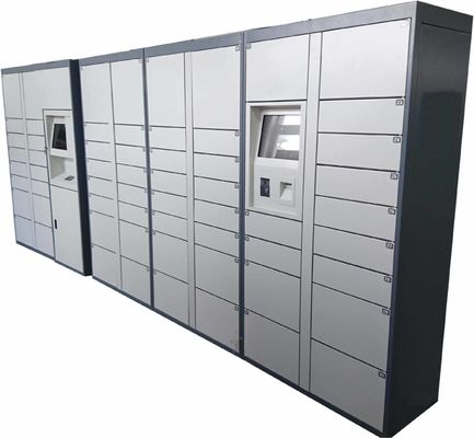 Умные логистические шкафчики доставки пакета с простыми производственным потоком и прибором оплаты