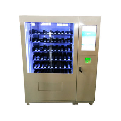 Большой автомат вина бутылки экрана касания с удаленным акцептором платформы и Билла монетки