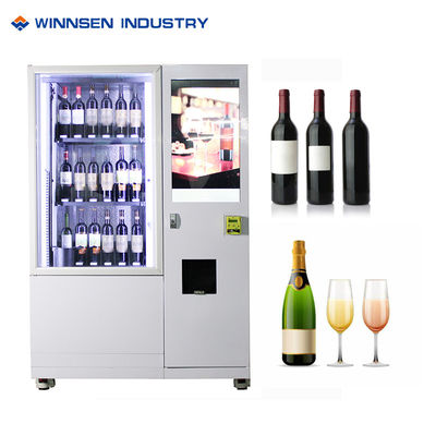 Автомат красного вина с экраном касания и умной системой, дистанционным управлением соответствующий для продажи хрупких деталей