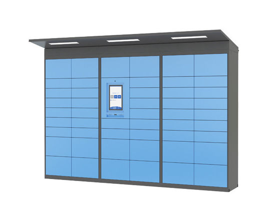 Штрих-кодовый шкаф для хранения багажа Открытый электронный дверной замок OEM / OEM