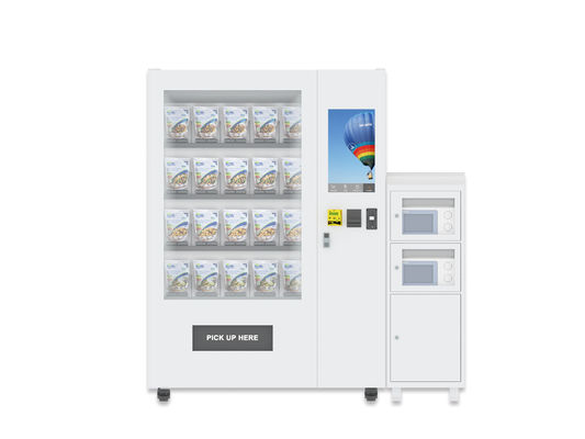 Автоматические комбинированные автоматы напитков закусок, автомат киоска с большой емкостью