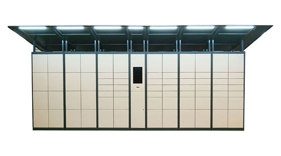 Умные на открытом воздухе автоматические цифровые подгонянные depositLockers камеры хранения багажа центрального вокзала экрана касания