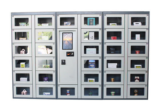 Охлаждая микрона температуры автомата цветка шкафчика для продажи торговый автомат регулируемого умный с экраном касания