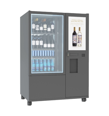 Автомат стеклянной бутылки оплаты вискиа множественный с лифтом транспортера