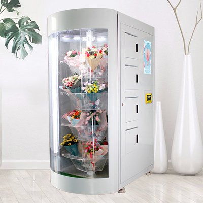 Refrigerated Humidified автомат букета цветка с прозрачной полкой