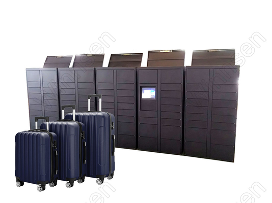 Камера хранения багажа системы шкафчиков депозита пляжа гостиницы бассейна аэропорта с удаленной системой