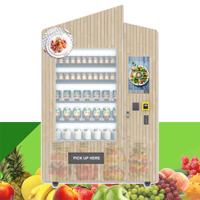 Еда автомата салата свежих фруктов здоровая с системой подъема лифта