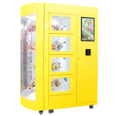 Автомат свежих цветков экрана касания с освещением СИД