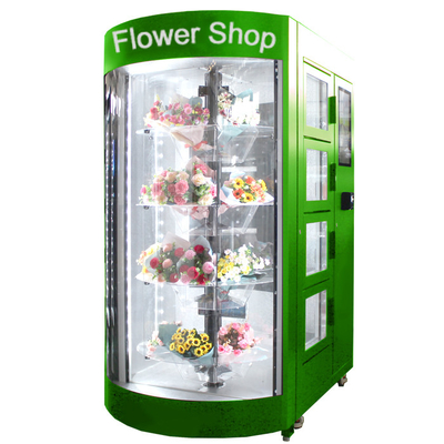 Продающ небольшой и большой пук автомата цветка размера букетов удобных для флористического магазина