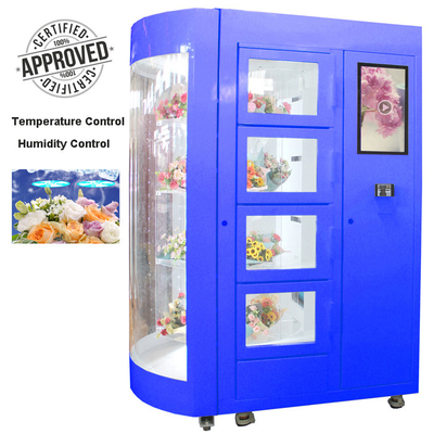 Refrigerated Winnsen Humidified автомат букета цветка с системой охлаждения и прозрачной полкой