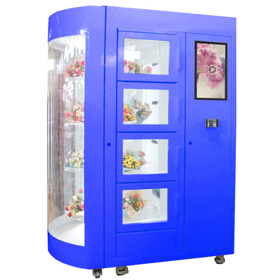 Refrigerated Winnsen Humidified автомат букета цветка с системой охлаждения и прозрачной полкой