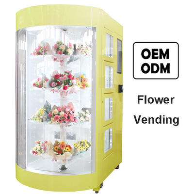 24 часа ODM OEM оборудования магазина магазина флористического автомата удобства флористического с увлажнителем