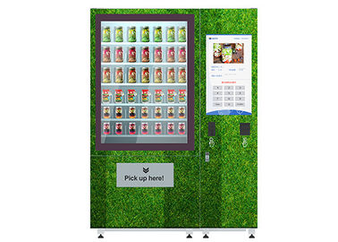 Изготовленный на заказ торговый автомат конвейерной ленты еды салата свежих фруктов автомата салата с подъемом