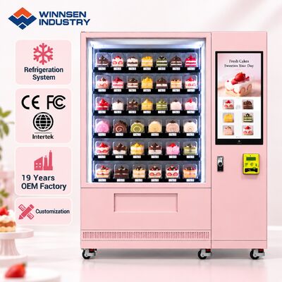 Качество Winnsen Cupcake Vending Machine for University Campus Hospital Canteen Self Service фабрика