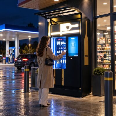 Качество Winnsen Умный винный автомат 24 часа без присмотра Безналичная оплата картой QR-код фабрика