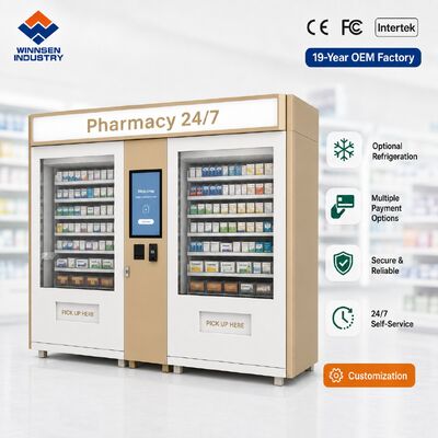 Качество Winnsen Clinic Pharmacy Vending Machine Prescription Pickup Locker for Medical Center фабрика